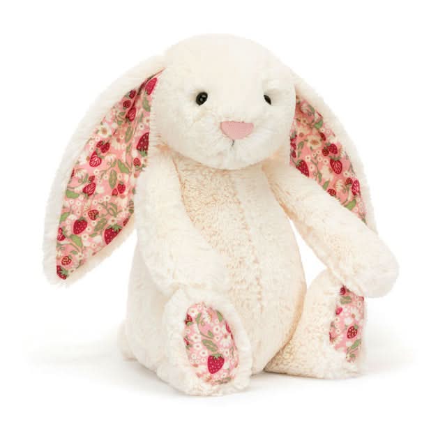 Jellycat Blossom Cream Bunny 'Berry' - Medium