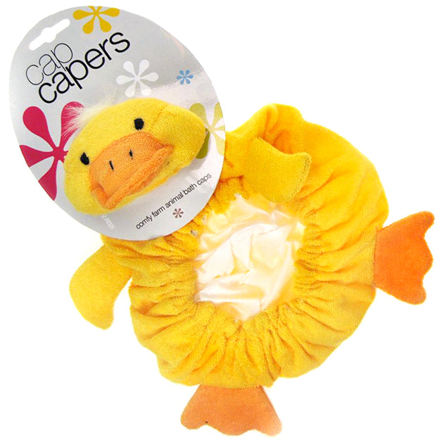 Star + Rose Capers Duck Shower Cap