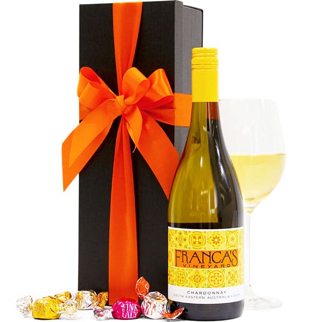 Franca's Vineyard South East Aus Chardonnay Gift Hamper
