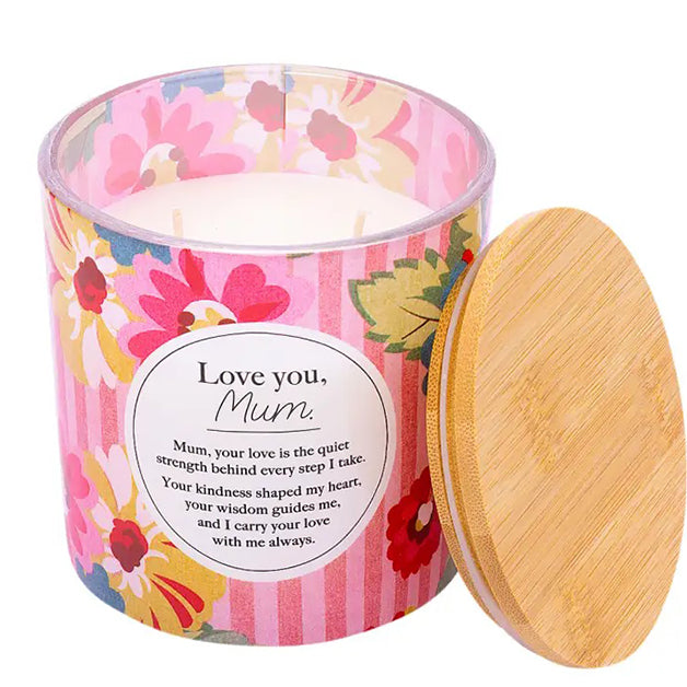 'Love you, Mum' Champagne Scented Candle 340g