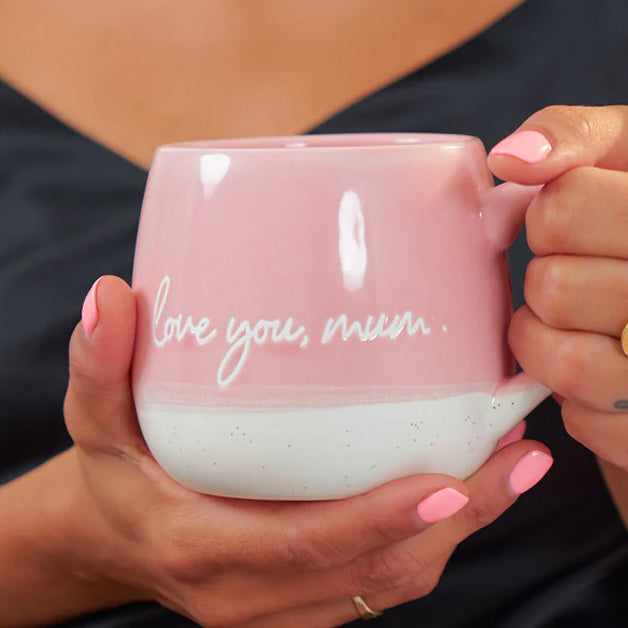 'Love you, mum.' Mug