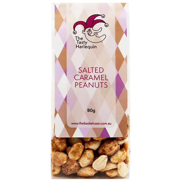 Tasty Harlequin Salted Caramel Peanuts 80g