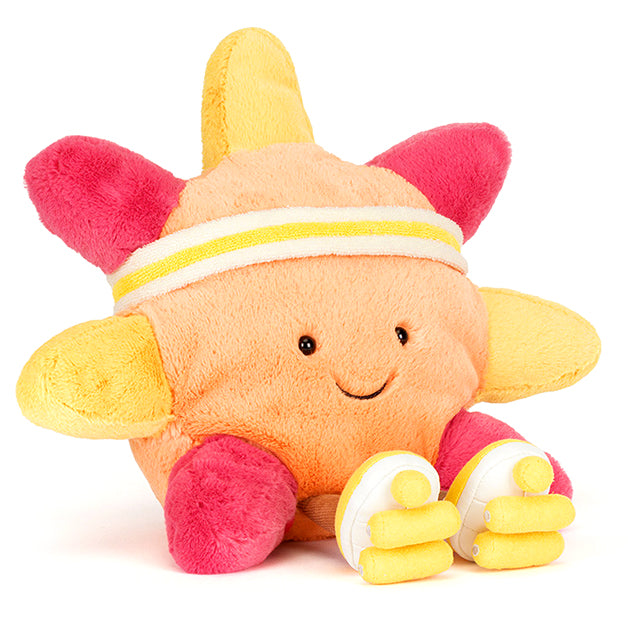Jellycat Amuseables Sun 'Roller Skates' 24cm Sitting