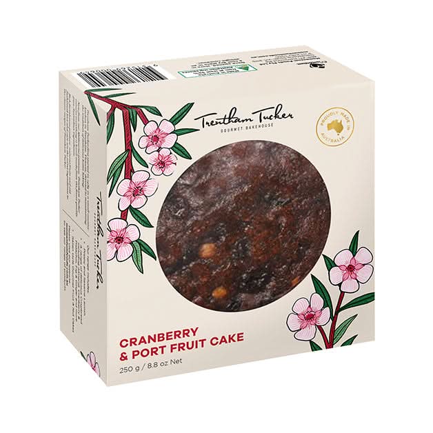 Cranberry & Port Fruit Cake 250g