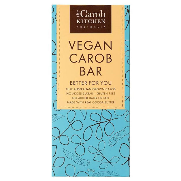 The Carob Kitchen Vegan Carob Bar 80g
