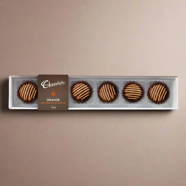 Chocolatier Dark Chocolate Orange Truffles 75g
