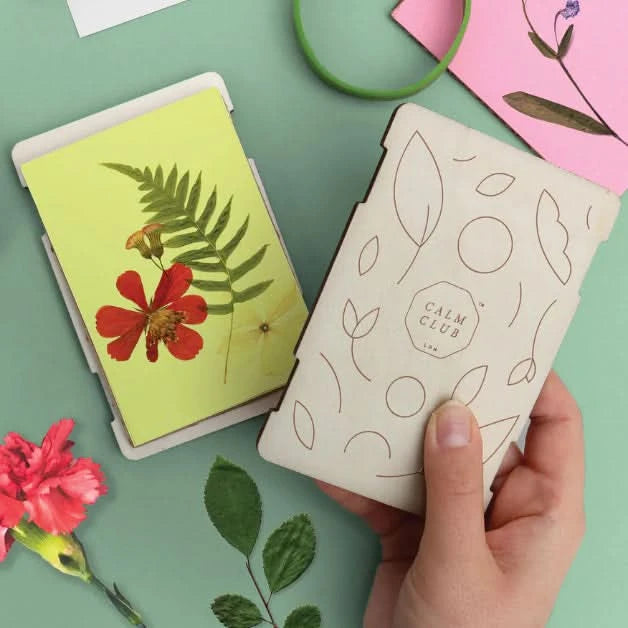 Calm Club Flower Power - Flower Press