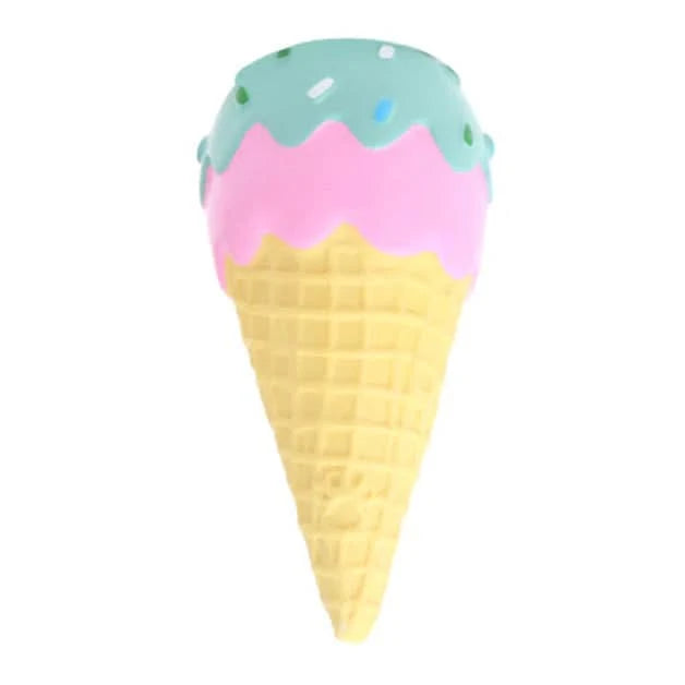 Ice Cream Dog Squeaky Toy