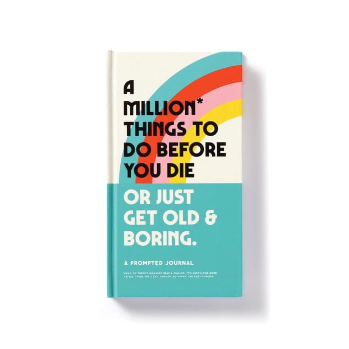 "A million things to do before you die" book