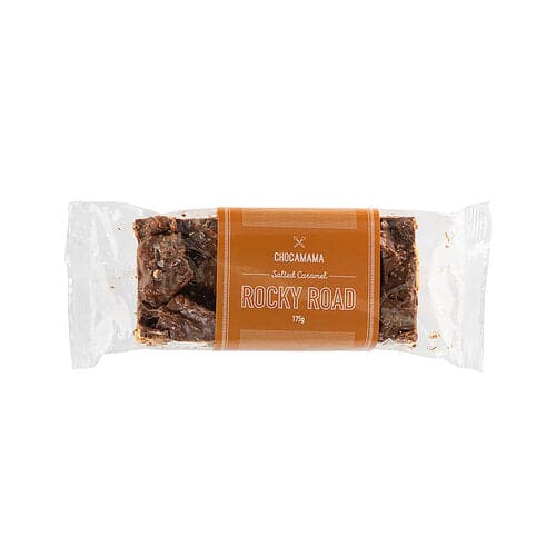 Chocamama Salted Caramel Milk Choc Rocky Road 175g