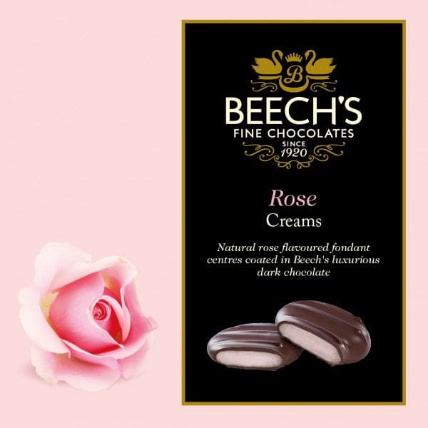 BEE222 creams~Beechs_Fine_Chocolates_Rose_Creams_Front_90g