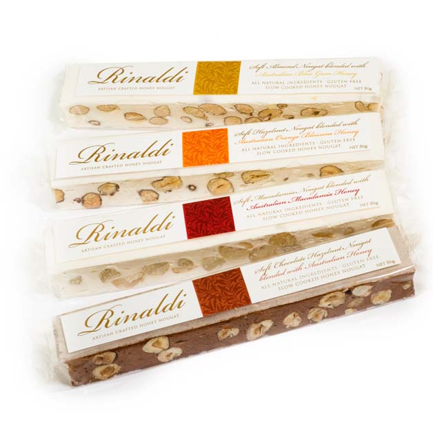 Nougat  86g bar selection