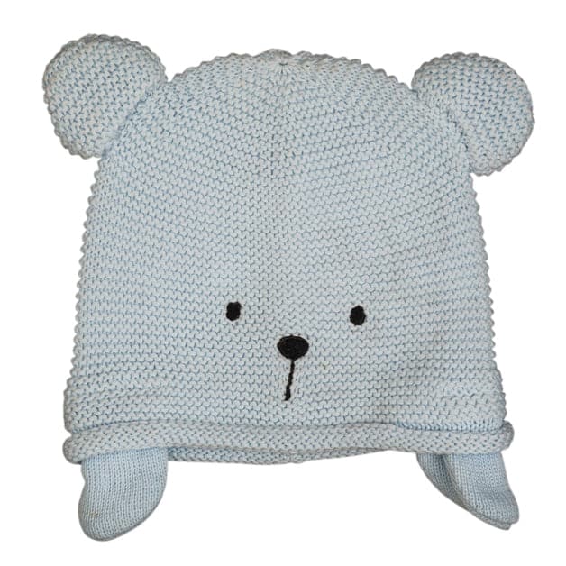 teddy hat blue