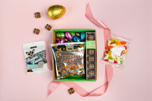 Easter Egg & Lindt Bunny Gift Baskets