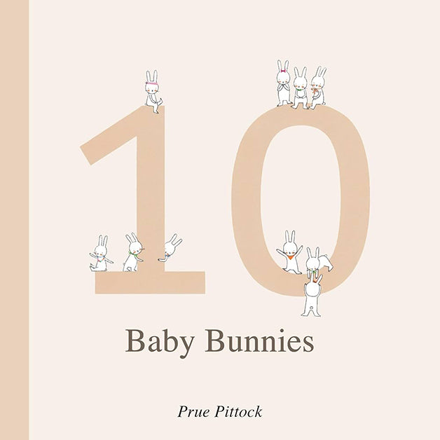 10 Baby Bunnies Board Book by Prue Pittock