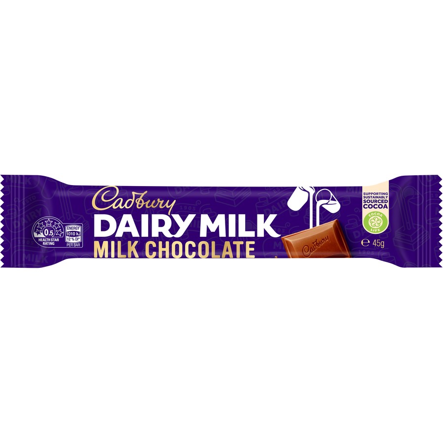 Cadbury Dairy Milk Bar 45g