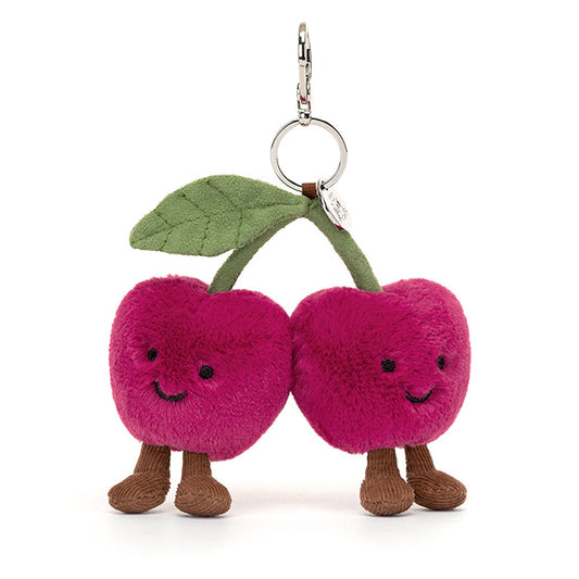 Jellycat Amuseables Cherries Bag Charm 11cm
