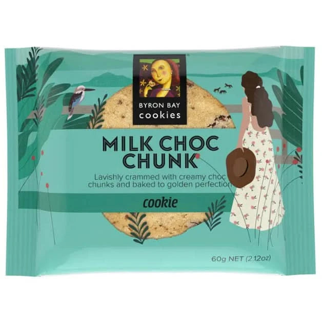 Byron Bay Cookies - Milk Choc Chunk 60g