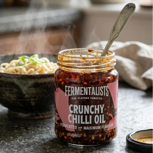 Fermentalists Crunchy Chilli Oil 220g