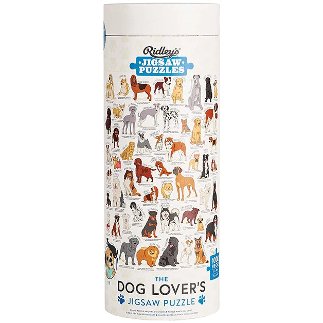 The Dog Lover's 1000 piece Jigsaw Puzzle