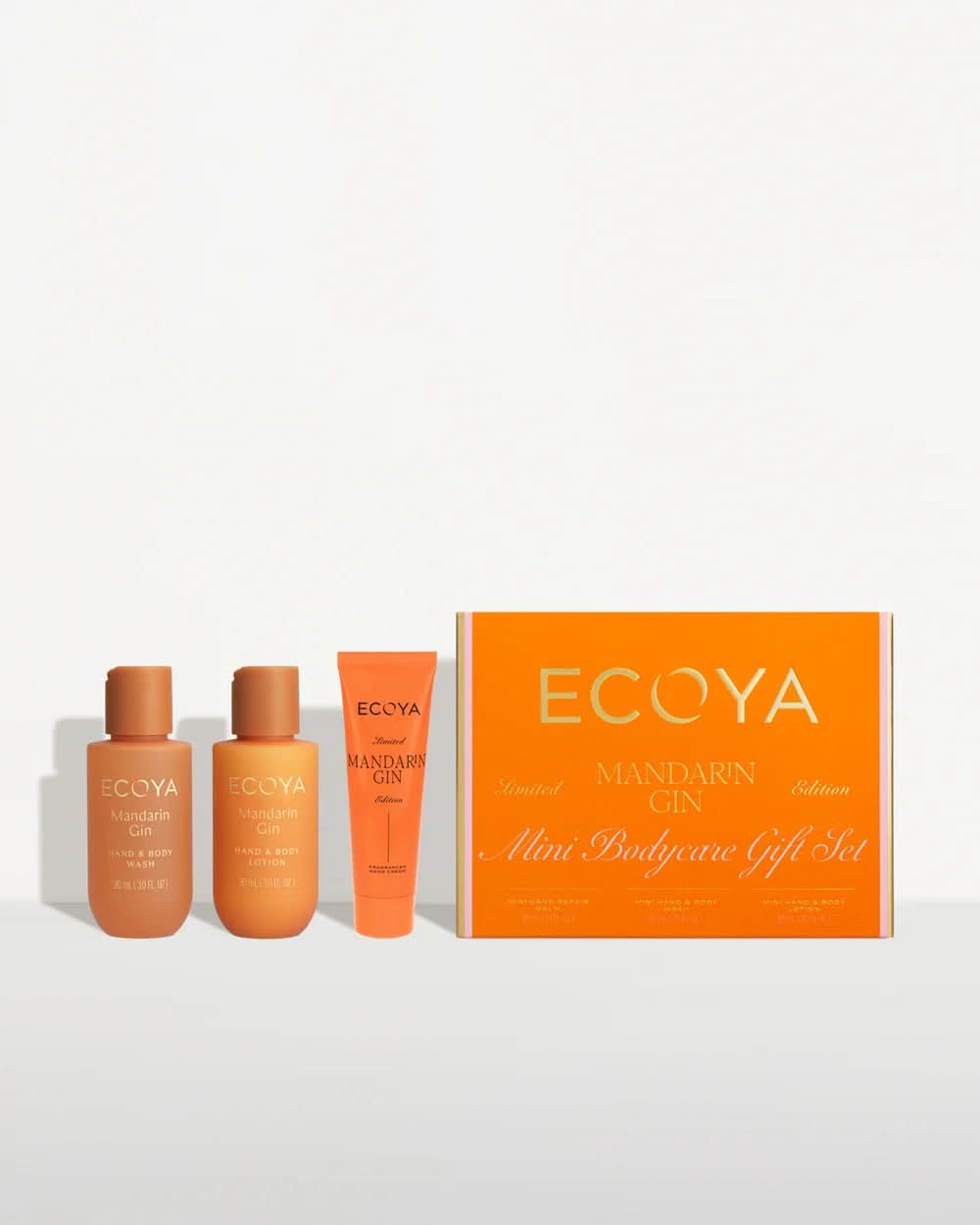 Ecoya Mandarin Gin Mini Bodycare Set