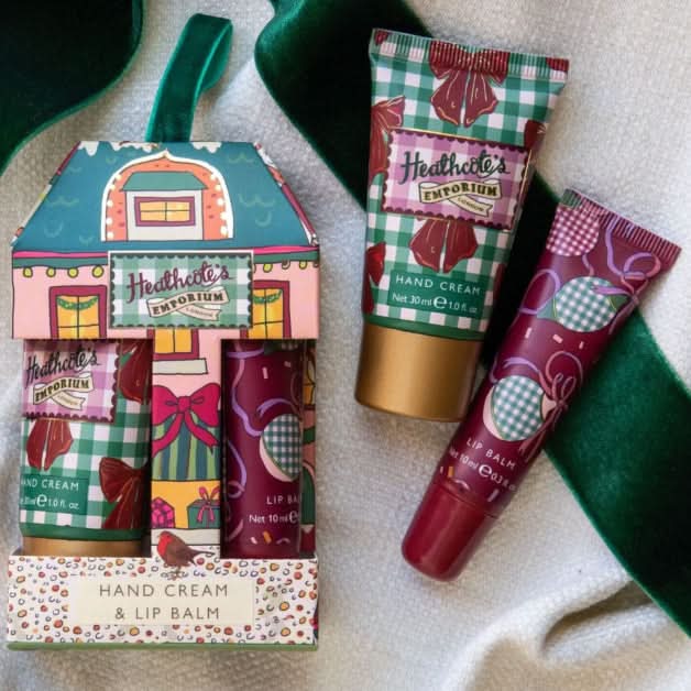 Heathcote & Ivory Festive Hand Cream & Lip Balm