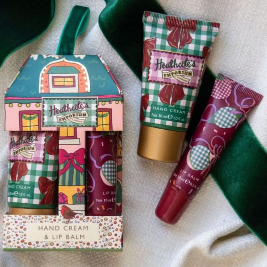 Heathcote & Ivory Festive Hand Cream & Lip Balm