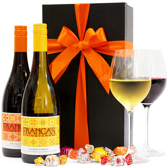 Franca's Vineyard Grenache & Chardonnay Duo Gift Hamper