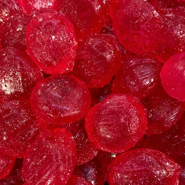 Raspberry Drops 140g - Just Sweets
