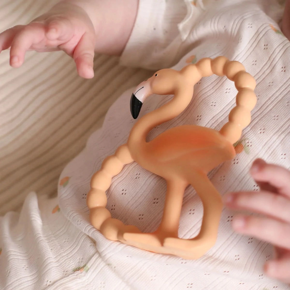 Lingo the flamingo Mini Teether