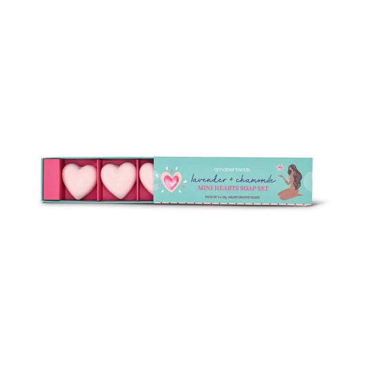 Mini Hearts Soap Set of 3