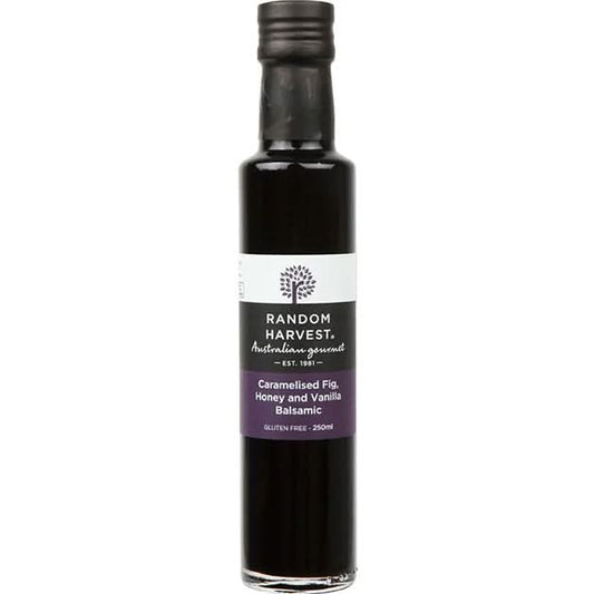 Random Harvest Caramelised Fig, Honey & Vanilla Balsamic 250ml (GF)