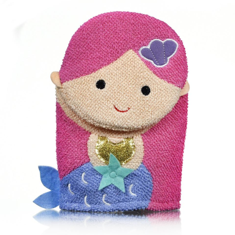 Star + Rose Smittens Mermaid Kisses Bath Mitt
