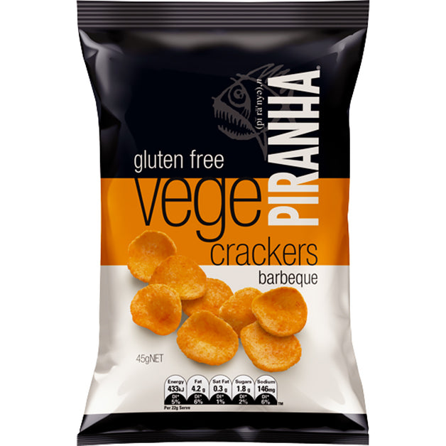 Piranha Vege Chips - Assorted 45g (GF)