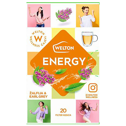 Welton Tea 20 Individual Bags - Energy