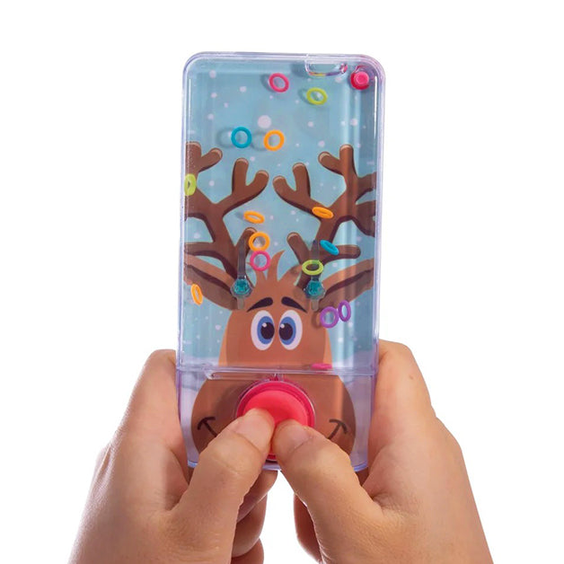 Christmas Water-Filled Ring Game - Assorted Designs