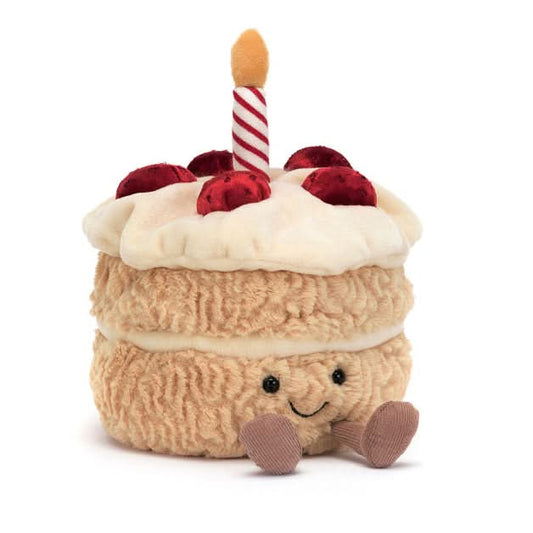 Jellycat Amuseables Birthday Cake 13cm Sitting