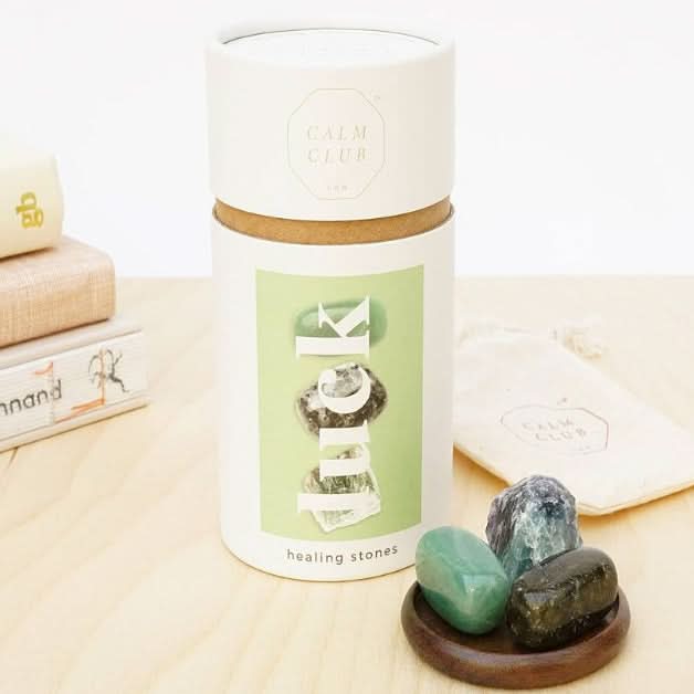 Calm Club Healing Stones for Luck