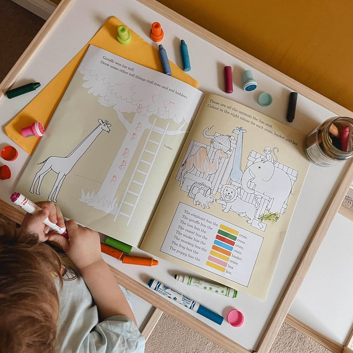 Dear Zoo: Your Colouring Book