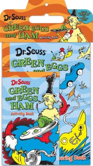 Dr Seuss Green Eggs & Ham Activity Pack