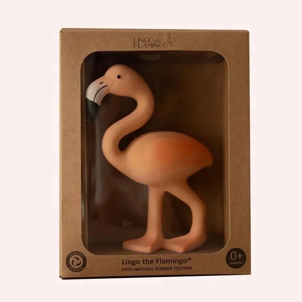 Lingo the Flamingo Teething toy
