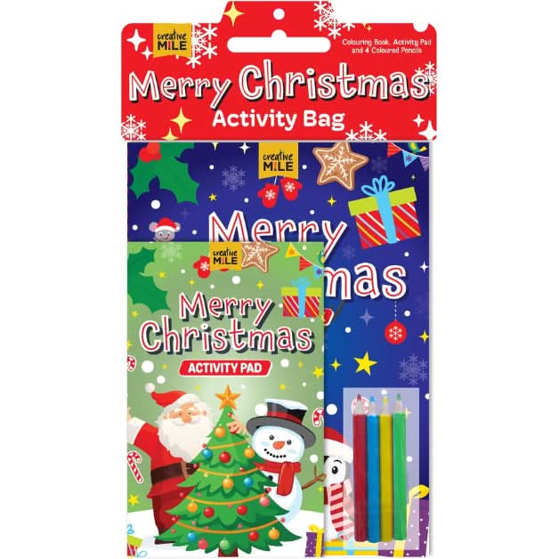 Merry Christmas Activity Bag