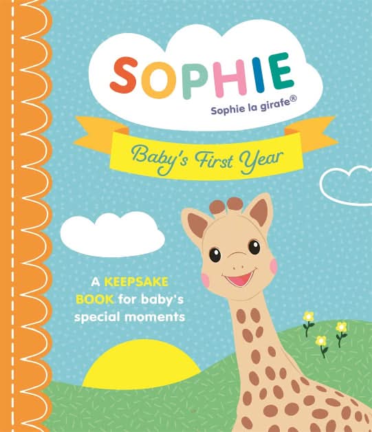 Sophie La Girafe "Baby's First Year" Keepsake Book