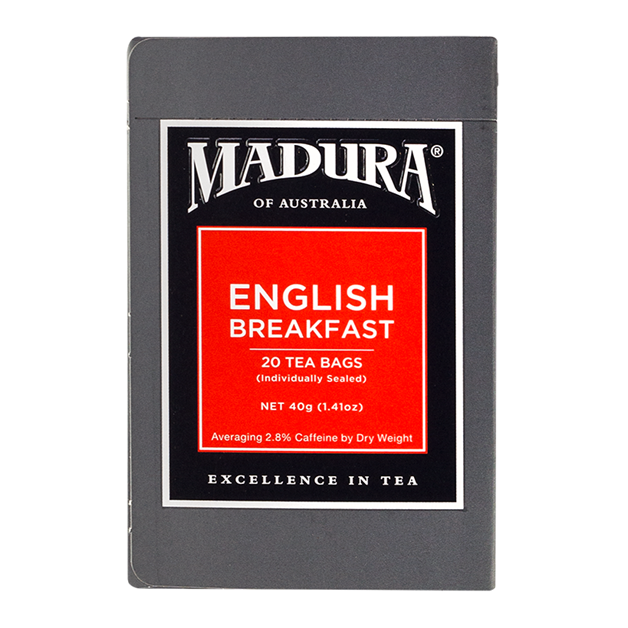 REBE20_Madura English Breakfast 20 Enveloped Tea Bags