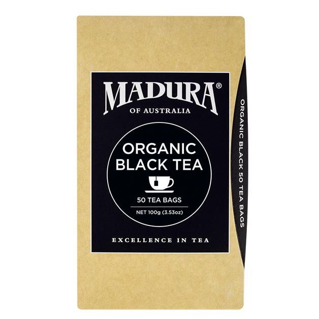 ROBTB50_Madura Organic Black 50 Tea Bags